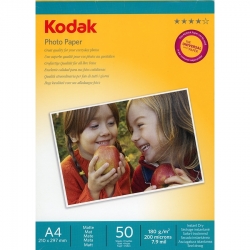 Kodak Mata Hartie Foto A4 50coli 180gr