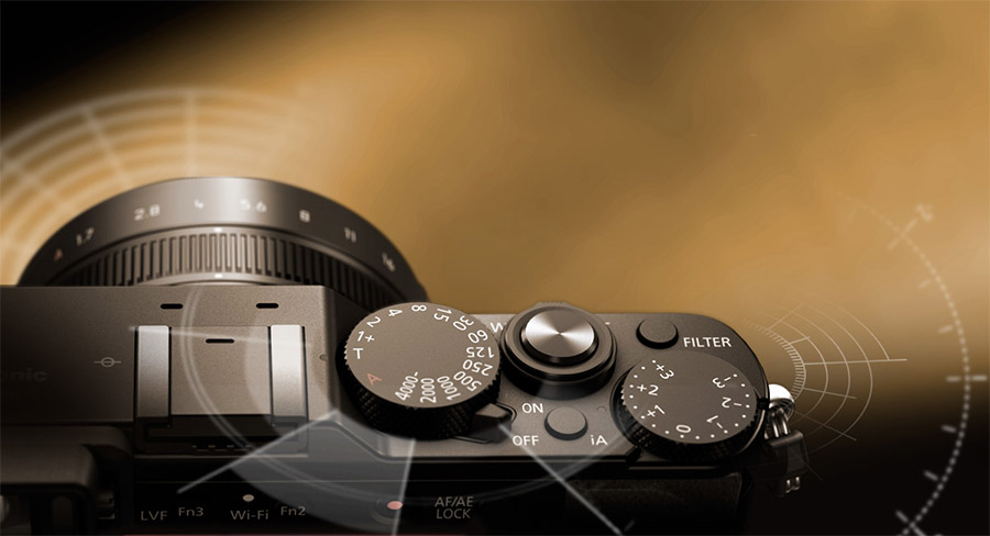 Panasonic LUMIX DMC-LX100 Aparat Foto Compact 16.8MP 4K Negru - F64.ro